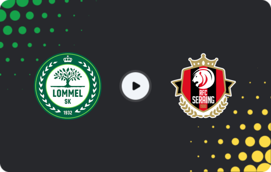 Where to watch Lommel United — Seraing United, Challenger Pro League, 01.03.2026