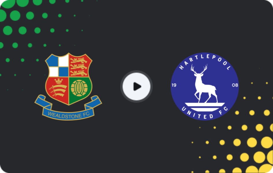 Where to watch Wealdstone — Hartlepool United, National League, 28.02.2026