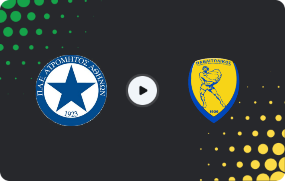Where to watch Atromitos — Panetolikos, Super League, 28.02.2026