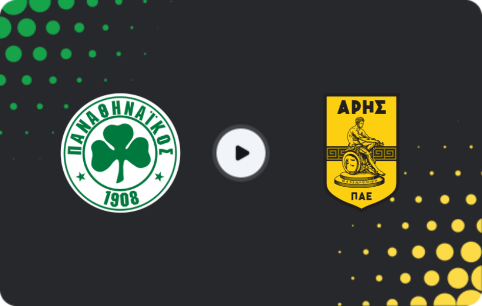 Where to watch Panathinaikos — Aris, Super League, 01.03.2026