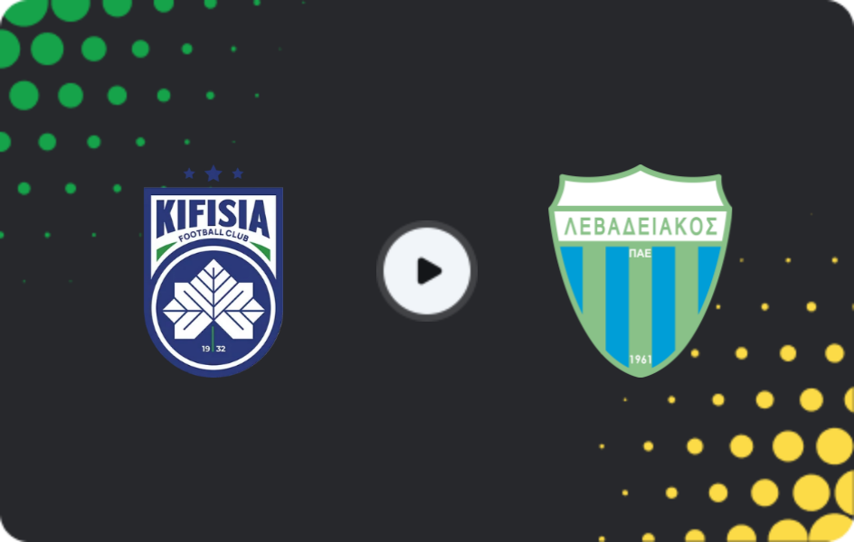 Where to watch Kifisia — Levadiakos, Super League, 28.02.2026