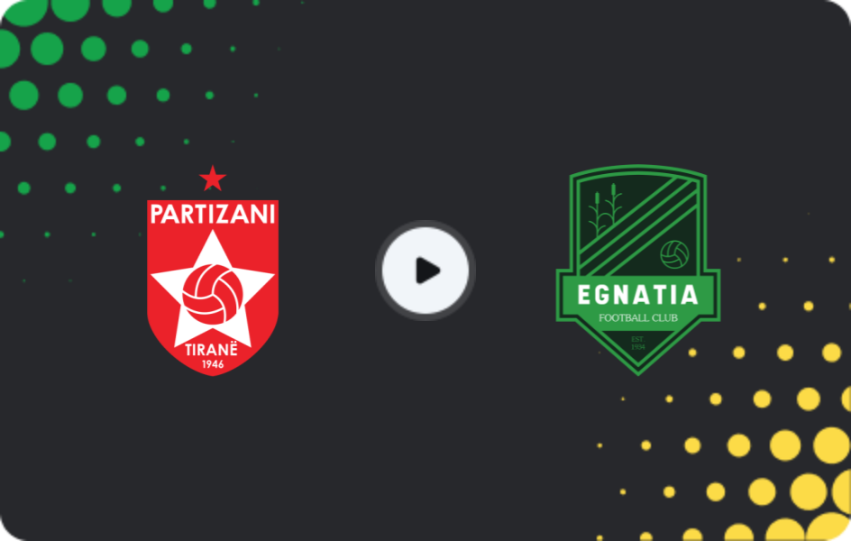 Where to watch Partizani — Egnatia Rrogozhinë, Superliga, 28.02.2026