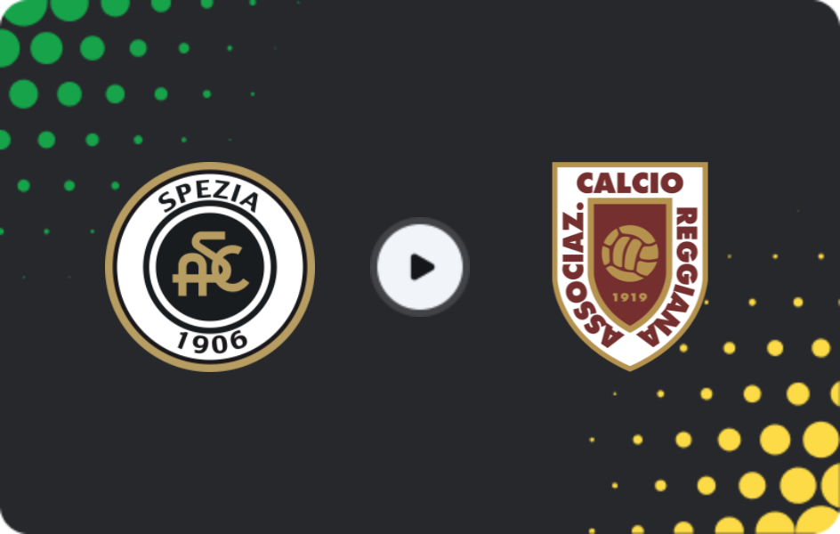 Where to watch Spezia — Reggiana, Serie B, 28.02.2026