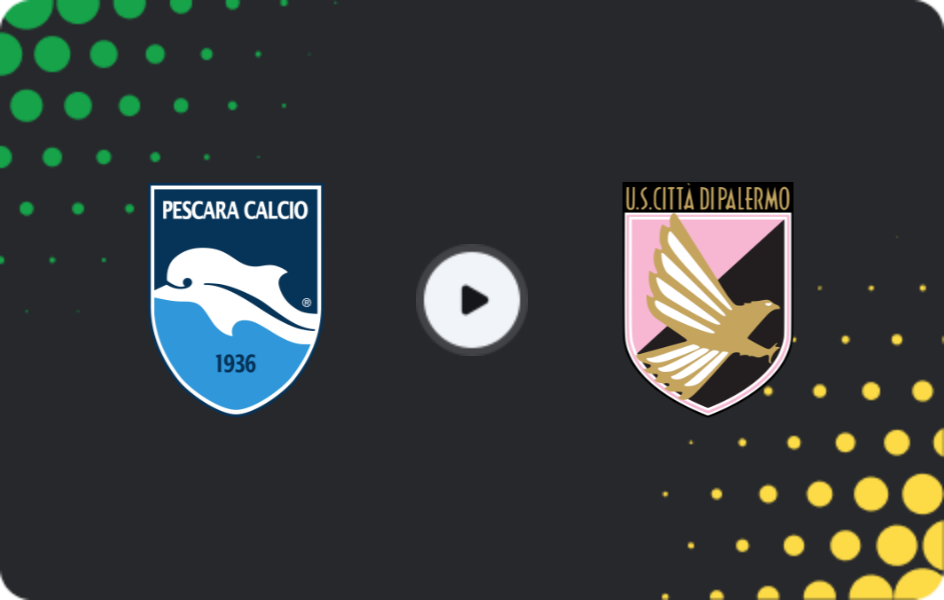 Where to watch Pescara — Palermo, Serie B, 01.03.2026