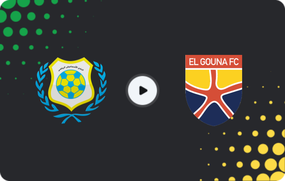 Where to watch Ismaily SC — El Gouna FC, Premier League, 28.02.2026