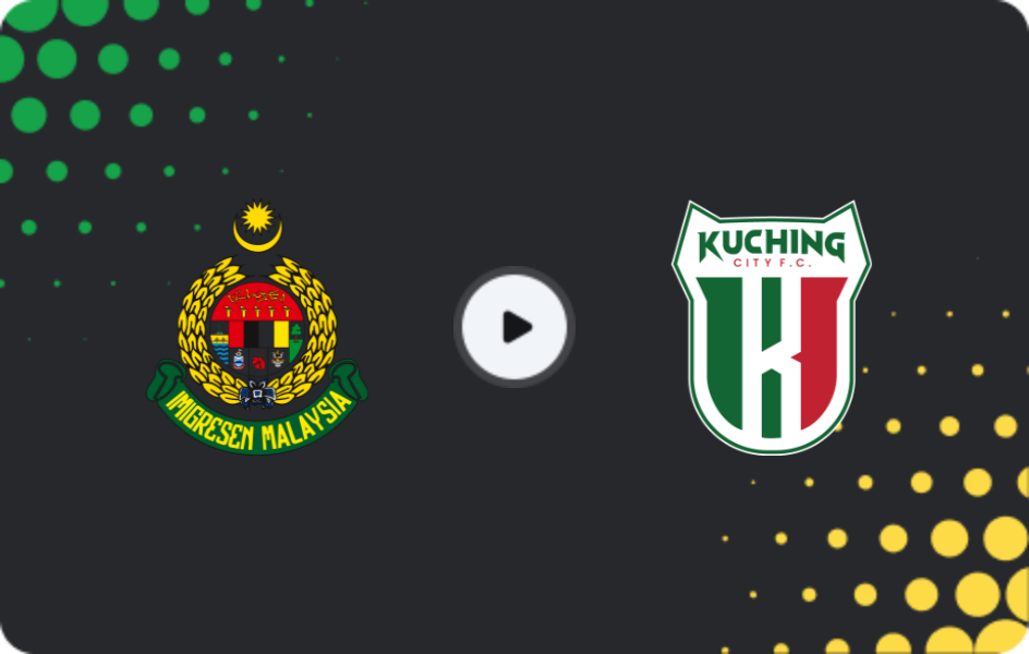 Where to watch Imigresen — Kuching City, Super League, 01.03.2026