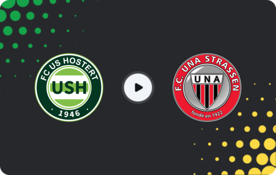Where to watch US Hostert — UNA Strassen, National Division, 01.03.2026