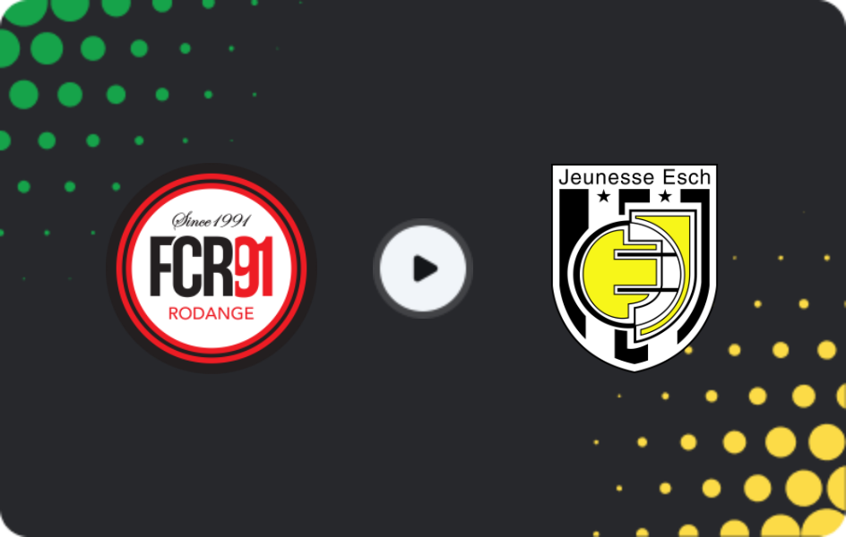 Where to watch Rodange 91 — AS Jeunesse Esch, National Division, 01.03.2026