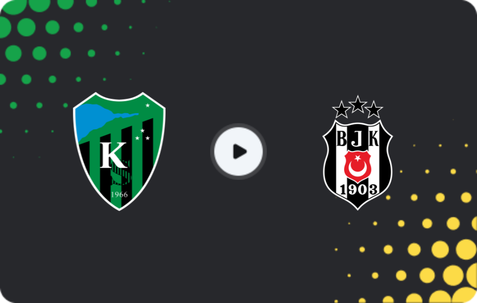 Where to watch Kocaelispor — Besiktas, Süper Lig, 01.03.2026