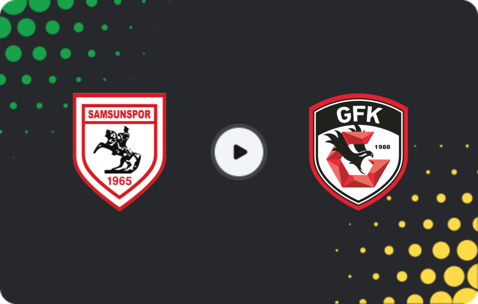 Where to watch Samsunspor — Gaziantep, Süper Lig, 01.03.2026