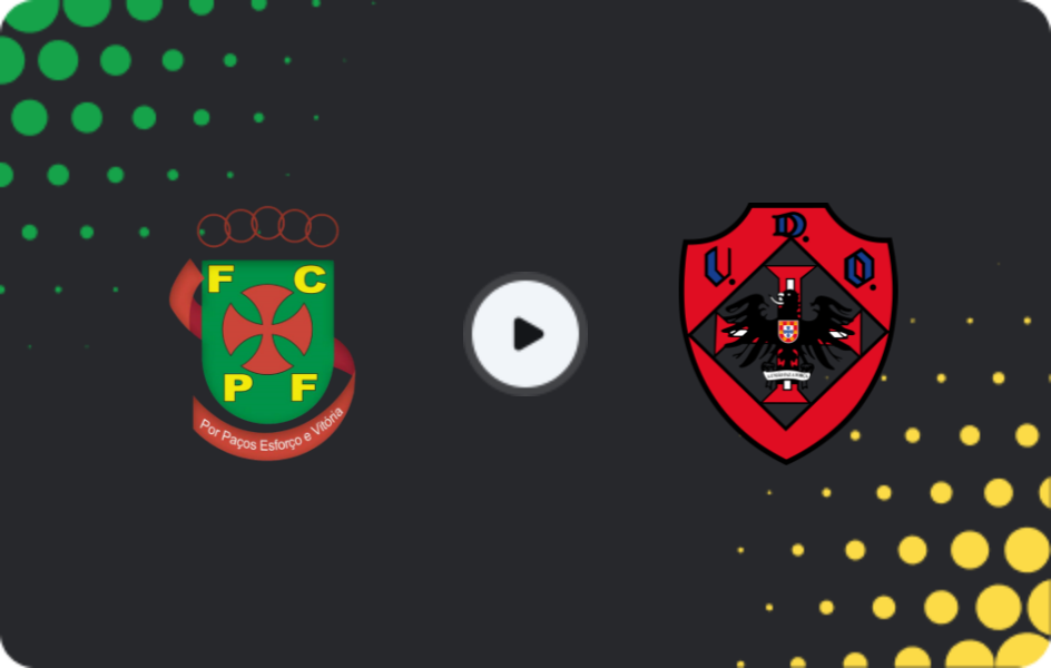 Where to watch Pacos Ferreira — Oliveirense, Segunda Liga, 01.03.2026