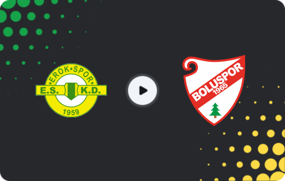 Where to watch Erokspor — Boluspor, TFF First League, 01.03.2026