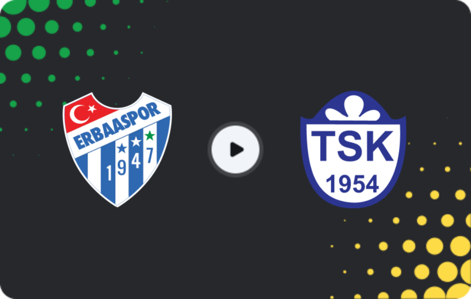 Where to watch Erbaaspor — Tuzlaspor, 2. Lig, 01.03.2026