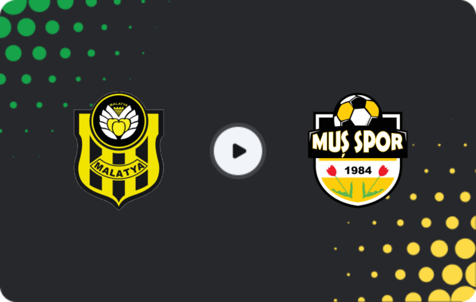 Where to watch Yeni Malatyaspor — Muş Menderesspor, 2. Lig, 01.03.2026