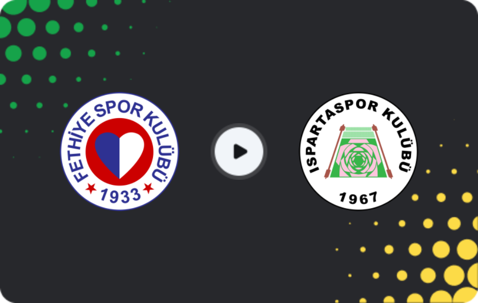 Where to watch Fethiyespor — Isparta 32, 2. Lig, 01.03.2026