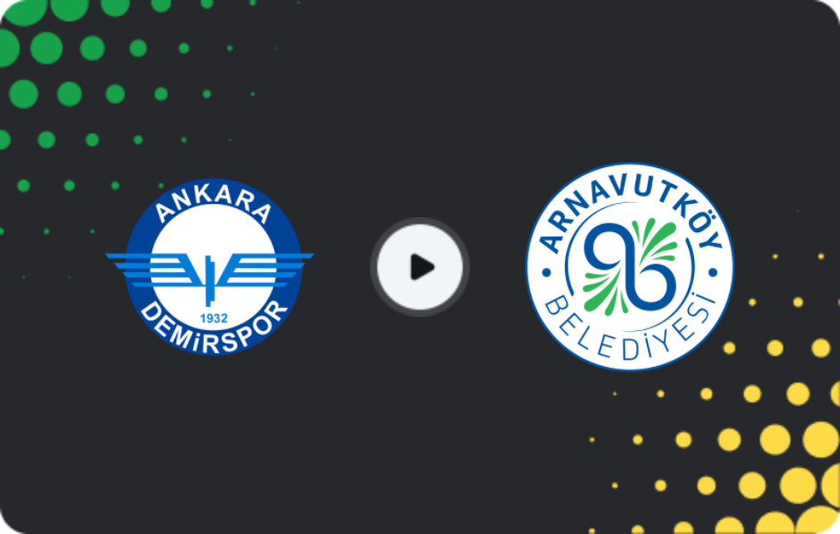Where to watch Ankara Demirspor — Arnavutköy Belediyespor, 2. Lig, 01.03.2026