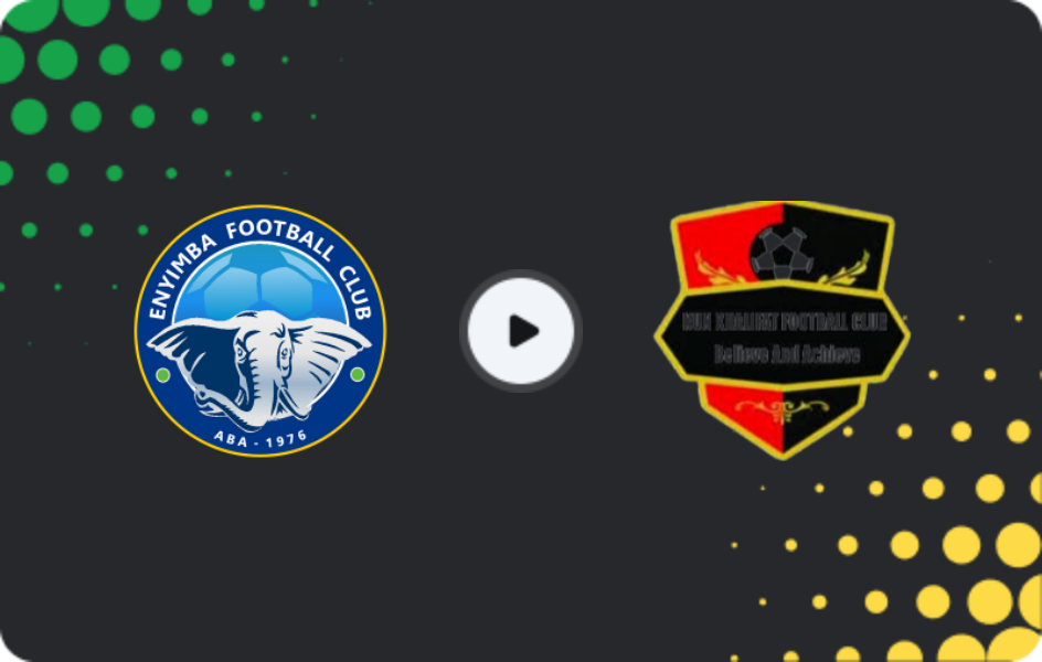 Where to watch Enyimba — Kun Khalifat, NPFL, 01.03.2026