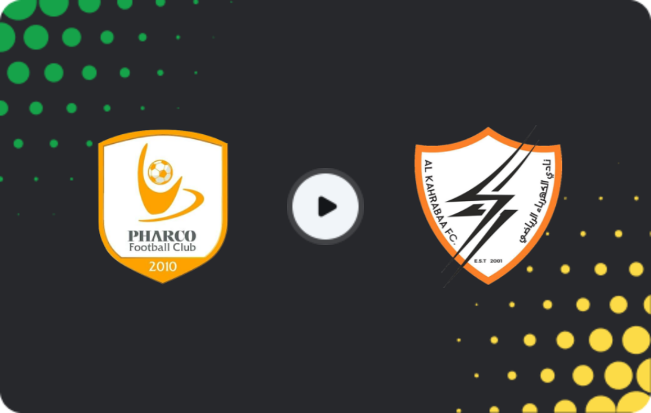 Where to watch Pharco — Kahraba Ismailia, Premier League, 02.03.2026