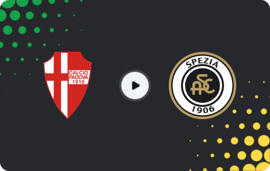 Where to watch Padova — Spezia, Serie B, 03.03.2026