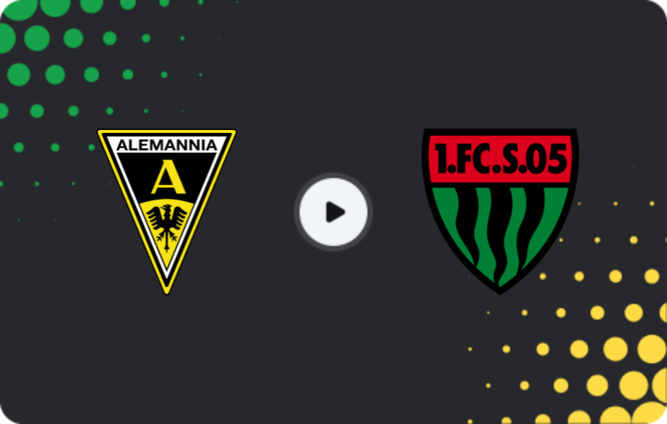 Where to watch Alemannia Aachen — Schweinfurt 05, 3. Liga, 04.03.2026
