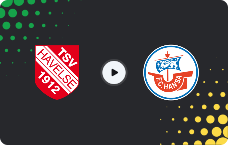 Where to watch Havelse — Hansa Rostock, 3. Liga, 04.03.2026