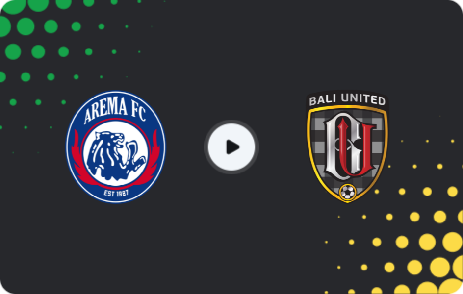 Where to watch Arema FC — Bali United, Liga 1, 06.03.2026