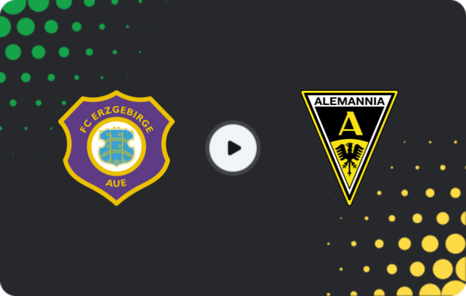 Where to watch Erzgebirge Aue — Alemannia Aachen, 3. Liga, 07.03.2026