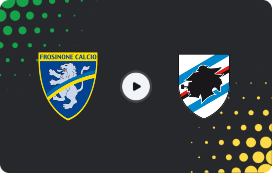 Where to watch Frosinone — Sampdoria, Serie B, 08.03.2026