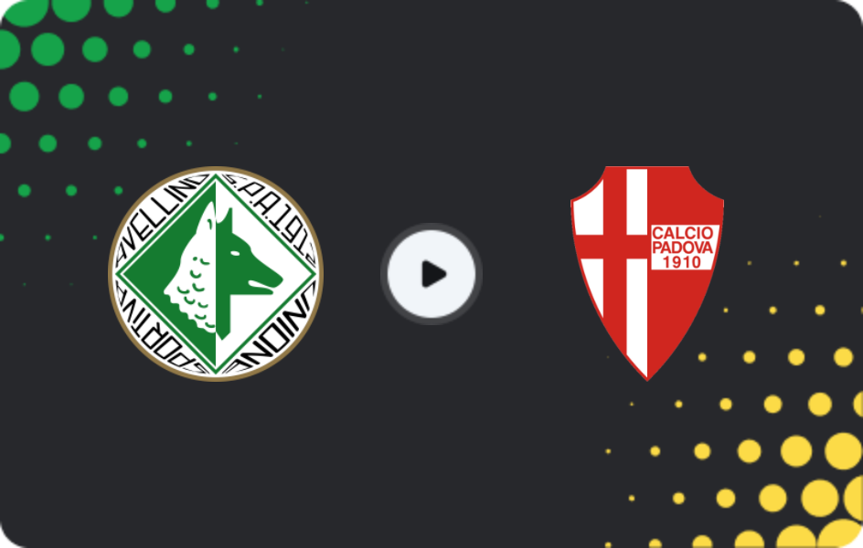 Where to watch Avellino — Padova, Serie B, 07.03.2026