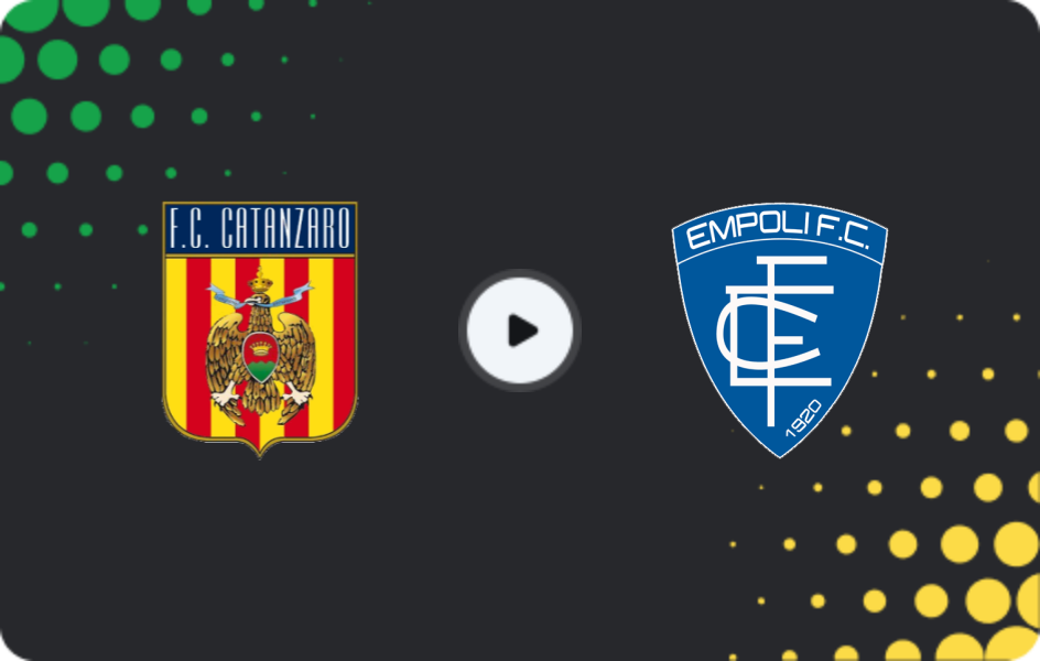 Where to watch Catanzaro — Empoli, Serie B, 08.03.2026