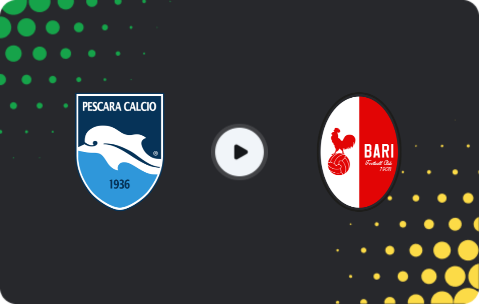 Where to watch Pescara — Bari, Serie B, 08.03.2026