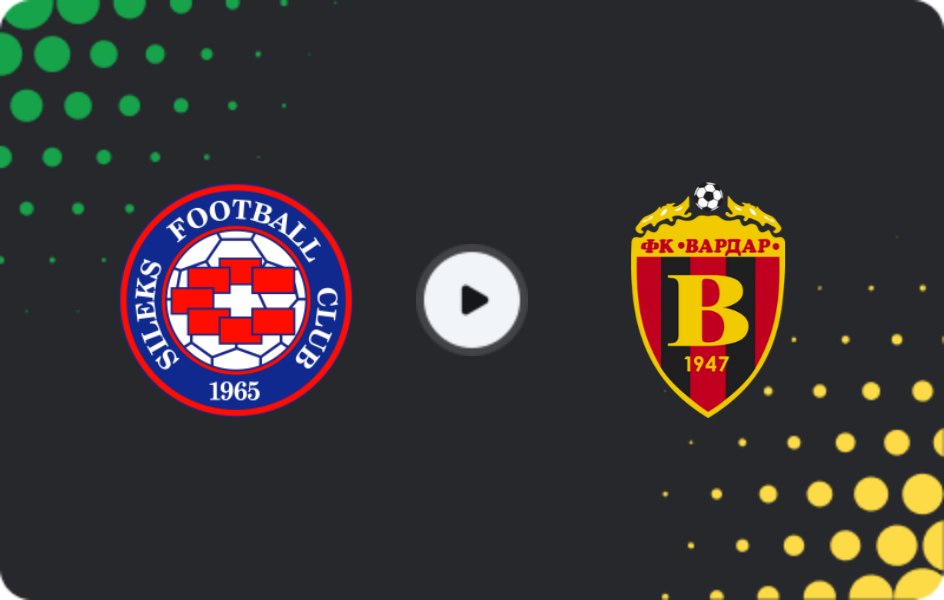 Where to watch Sileks — Vardar Skopje, First League, 08.03.2026