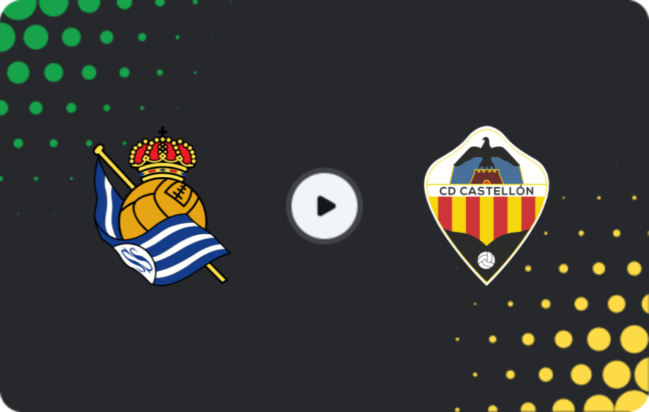 Where to watch Real Sociedad II — Castellón, Segunda, 08.03.2026