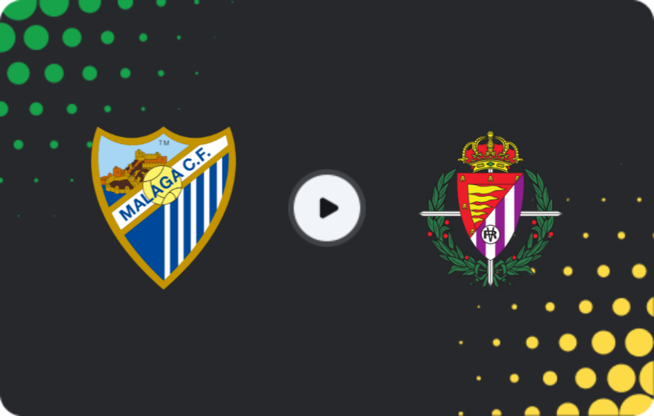 Where to watch Malaga — Real Valladolid, Segunda, 08.03.2026