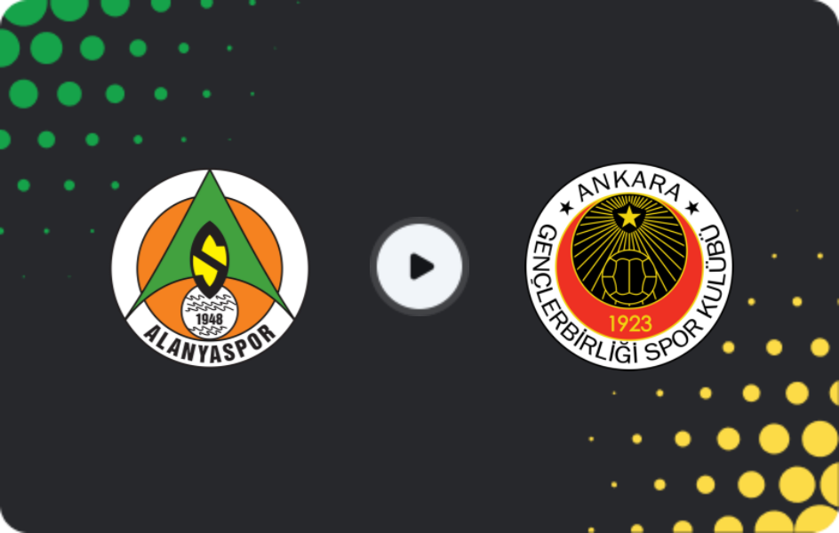 Where to watch Alanyaspor — Genclerbirligi, Süper Lig, 08.03.2026