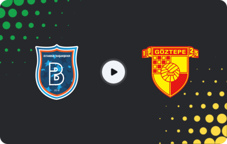 Where to watch Istanbul Basaksehir — Goztepe, Süper Lig, 08.03.2026
