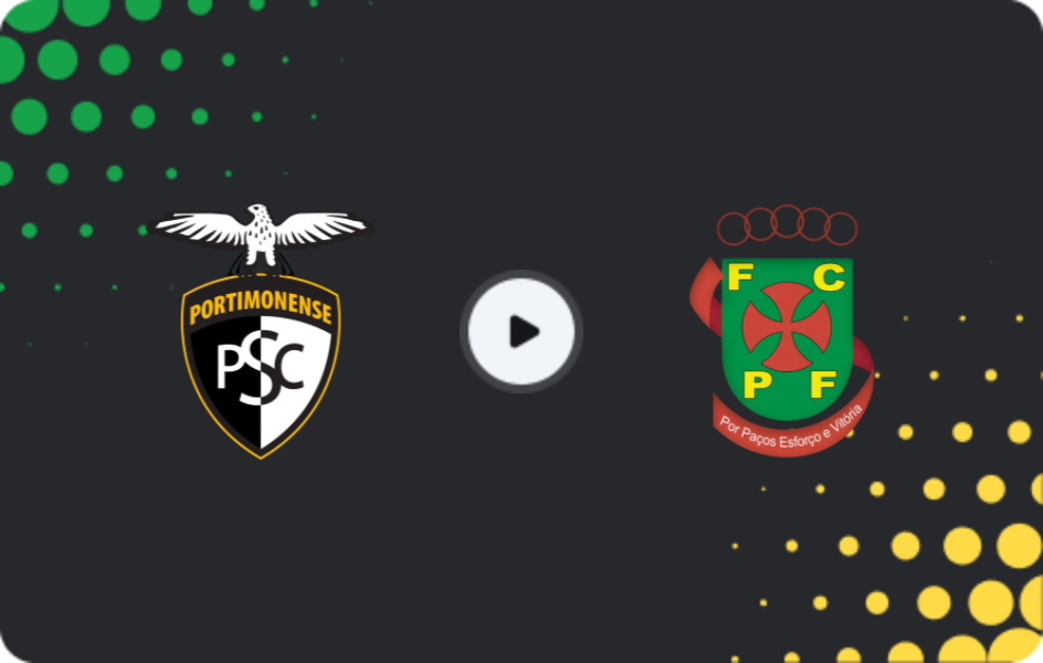 Where to watch Portimonense — Pacos Ferreira, Segunda Liga, 08.03.2026