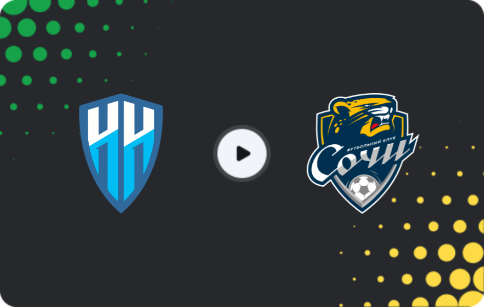 Where to watch Nizhny Novgorod — FC Sochi, Premier League, 07.03.2026