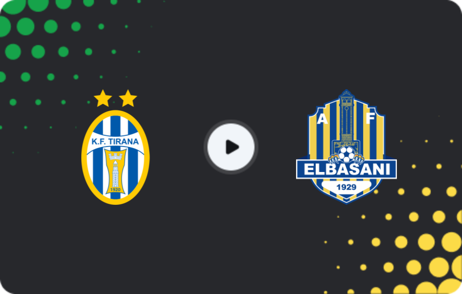 Where to watch Tirana — AF Elbasani, Superliga, 08.03.2026