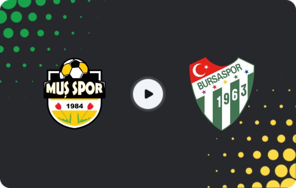 Where to watch Muş Menderesspor — Bursaspor, 2. Lig, 08.03.2026
