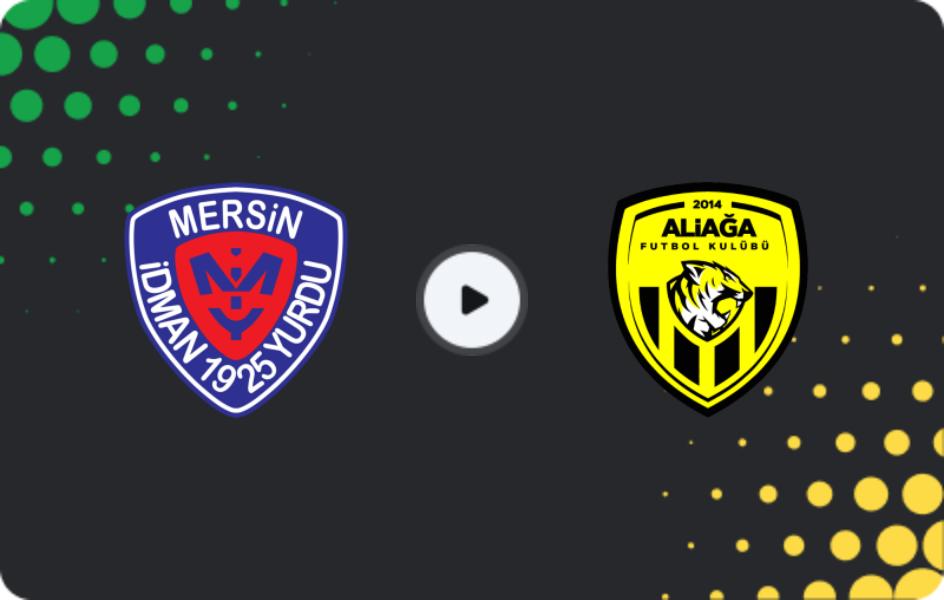 Where to watch Yeni Mersin İdmanyurdu — Aliağa, 2. Lig, 08.03.2026