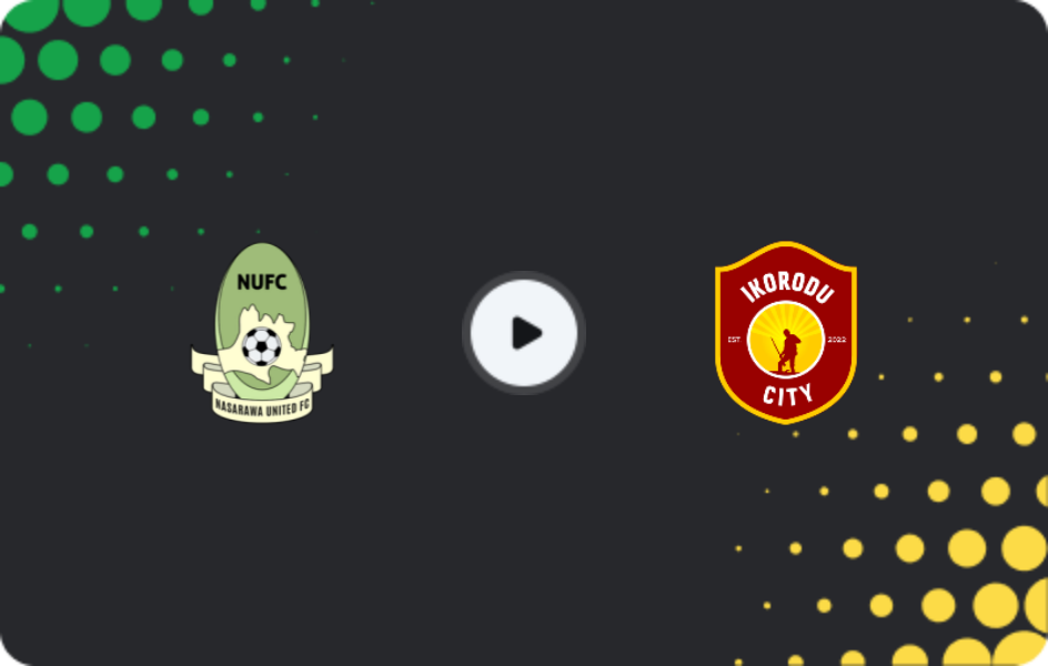 Where to watch Nasarawa United — Ikorodu City, NPFL, 09.03.2026