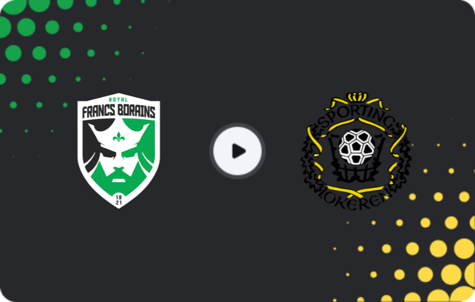 Where to watch Francs Borains — Lokeren-Temse, Challenger Pro League, 12.03.2026