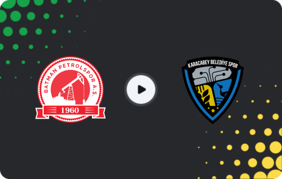Where to watch Batman Petrolspor — Karacabey Belediyespor, 2. Lig, 11.03.2026
