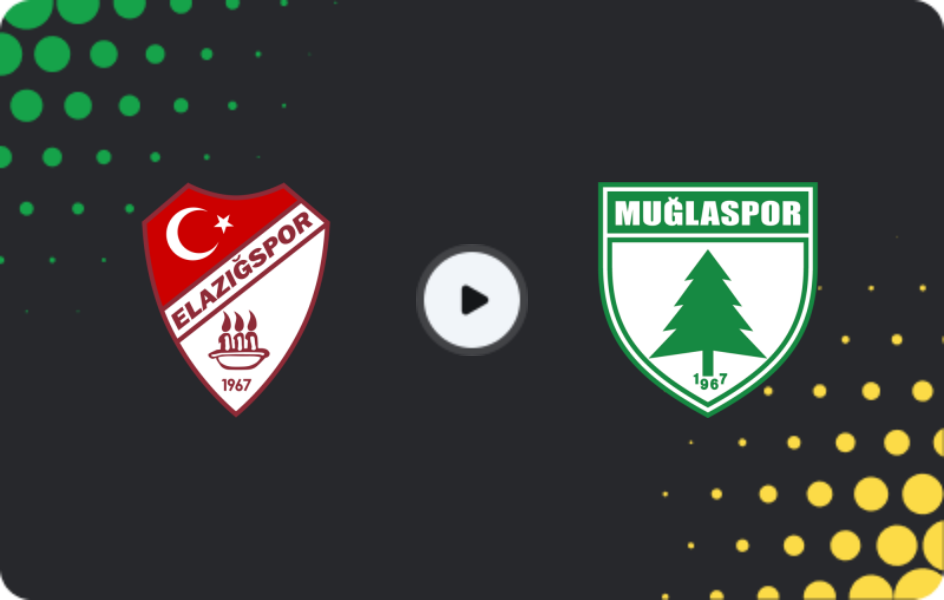Where to watch Elazığspor — Muğlaspor, 2. Lig, 11.03.2026