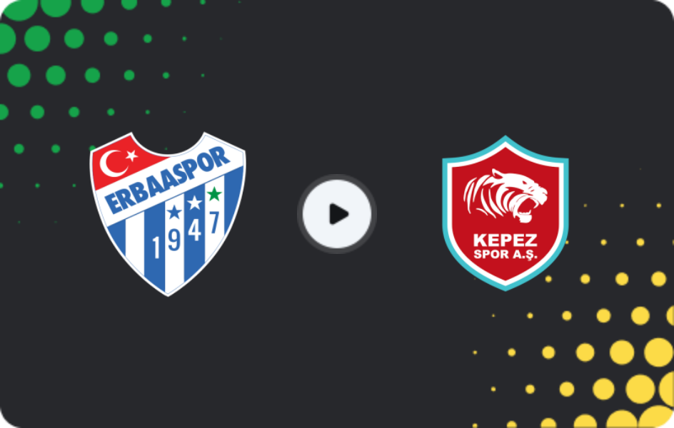 Where to watch Erbaaspor — Kepezspor, 2. Lig, 11.03.2026