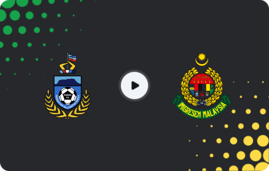 Where to watch Sabah FK — Imigresen, Super League, 14.03.2026