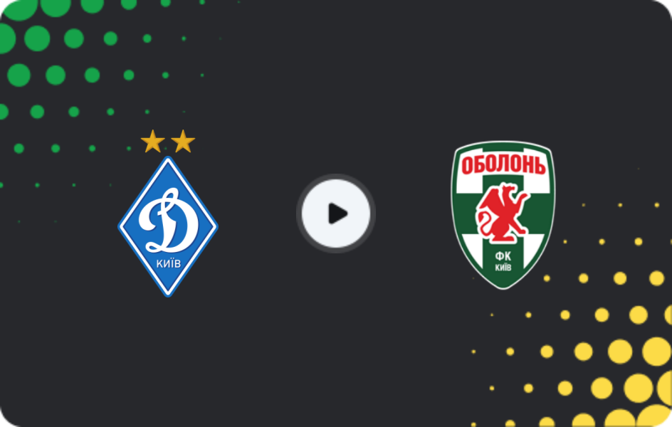 Where to watch Dynamo Kyiv — Obolon', Premier League, 14.03.2026