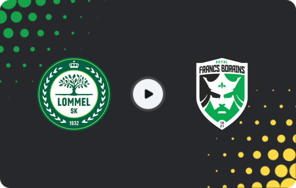 Where to watch Lommel United — Francs Borains, Challenger Pro League, 15.03.2026
