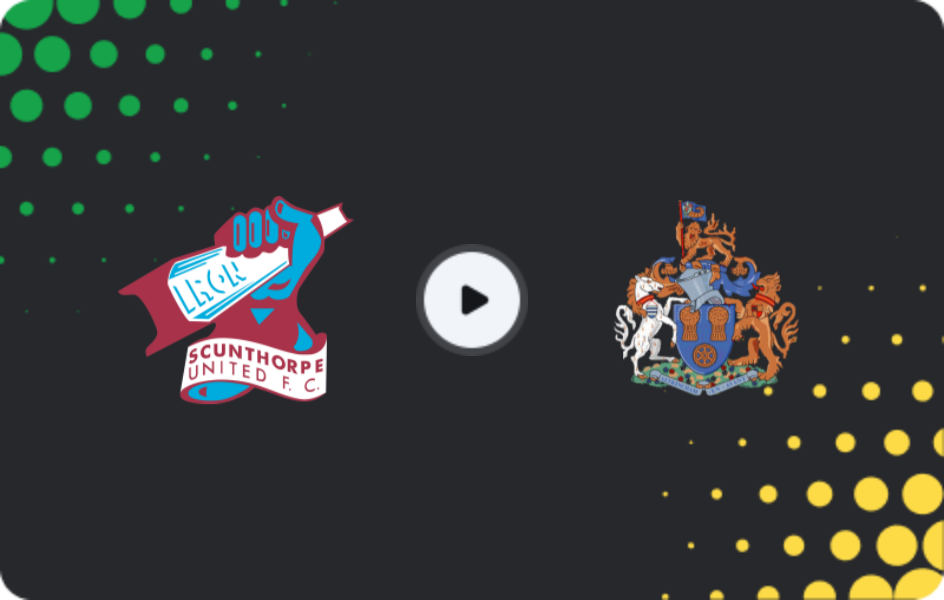 Where to watch Scunthorpe United — Altrincham, National League, 14.03.2026